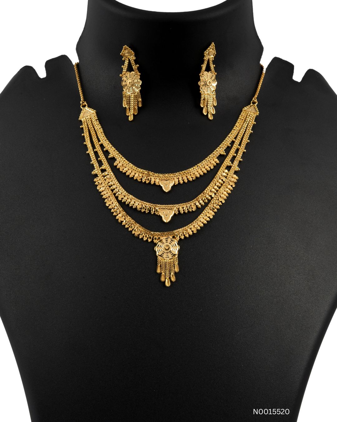 Three-Layer Step Forming Rani Haar Jewelry