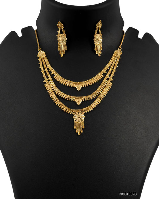 Three-Layer Step Forming Rani Haar Jewelry