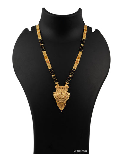 Heritage Shield Multi-Strand Forming Mangalsutra Jewelry