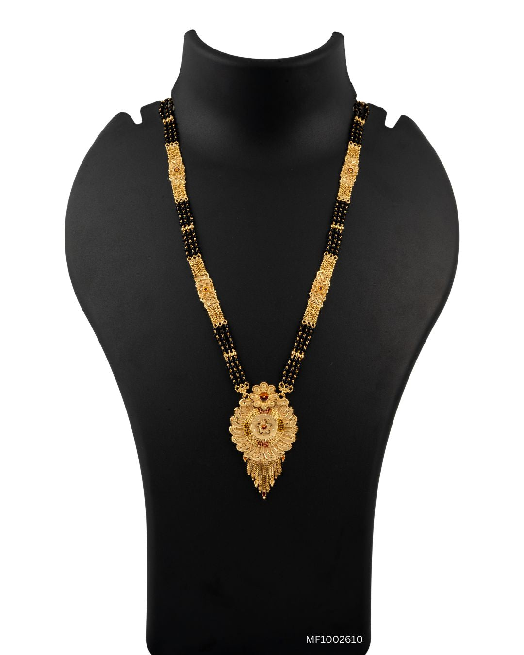 Sun-Petal Heritage Forming Mangalsutra Jewelry