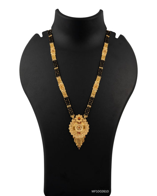 Sun-Petal Heritage Forming Mangalsutra Jewelry