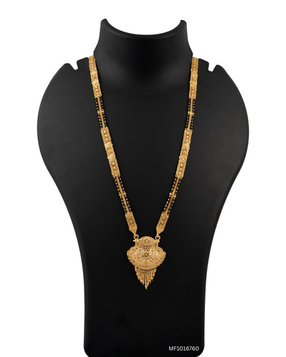 Premium Filigree Shield Forming Mangalsutra Jewelry