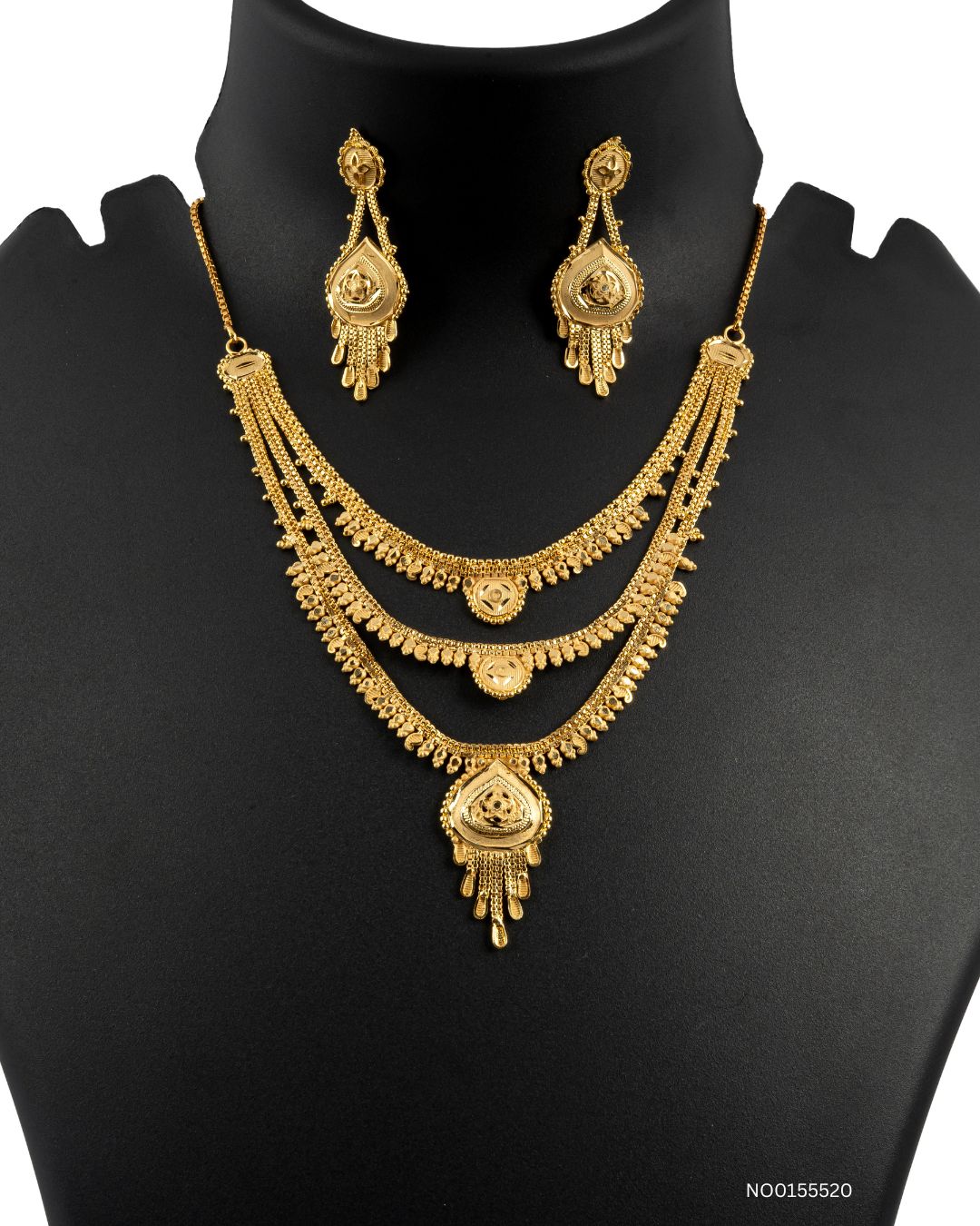 Regal Three-Layer Forming Rani Haar Jewelry