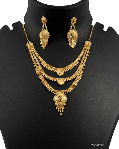 Regal Three-Layer Forming Rani Haar Jewelry