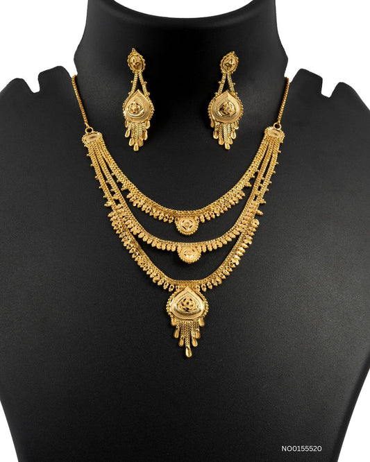 Regal Three-Layer Forming Rani Haar Jewelry