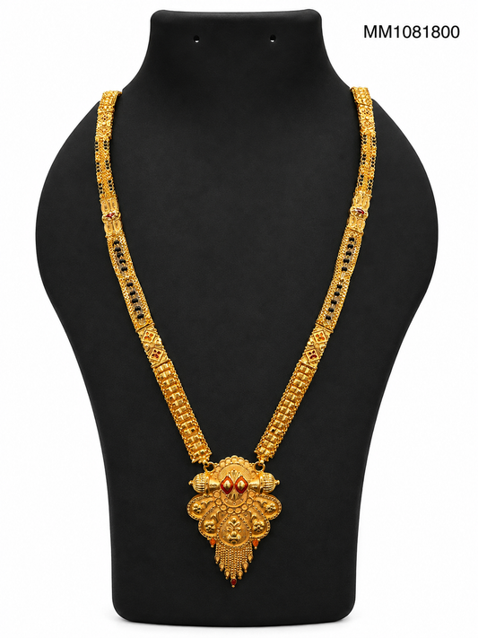Floral Shield - Micro Mangalsutra